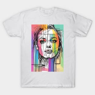Rainbow Pride Portrait T-Shirt